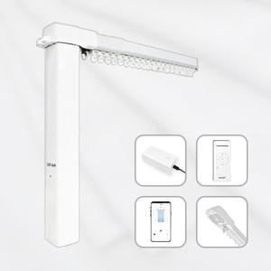 스마트 무선 전동커튼 레일세트 / 프리미엄모터+레일+리모콘 / 길이조절 거실 침실 자동커튼