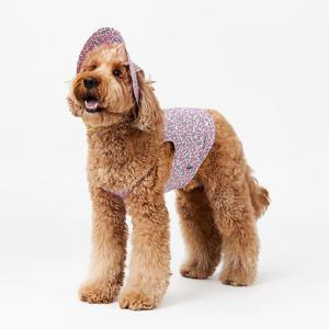 핑크 하루 버킷햇 강아지모자 대형견모자