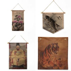 패브릭포스터 미술작품 월배너 가랜드 6size 24picture2 한국화