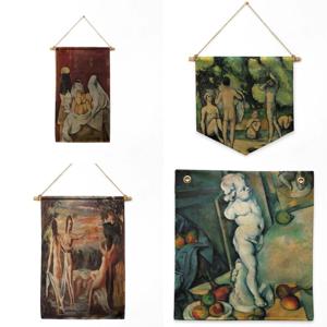 패브릭포스터 미술작품 월배너 가랜드 6size 50picture1 폴세잔