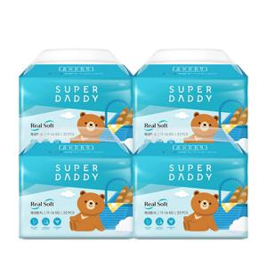 리얼소프트 팬티 특대형 22Px4팩+물놀이기저귀 3P