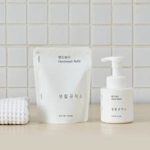 핸드워시 용기 250mlx1개 + 리필 200mlx4개(파우더향)