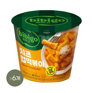 비비고 치즈 컵떡볶이 108g*6개