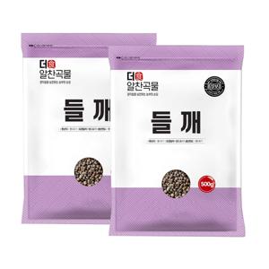 더알찬곡물 들깨 1kg (500g*2봉) / 중국 깨