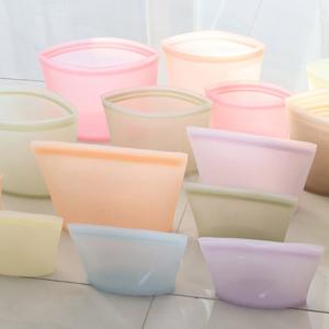 국산 플래티넘 실리콘 지퍼백 9color 3size