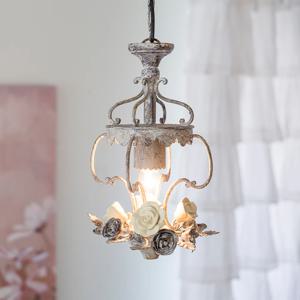 꼬끄시그루 메탈 펜던트 샹들리에 플로히 예쁜 천장 조명등 (e14전구 미포함)