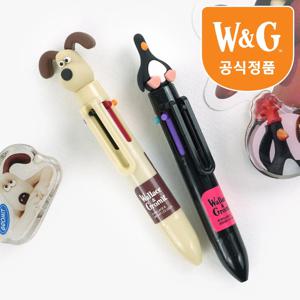월레스와그로밋피규어미니6색볼펜