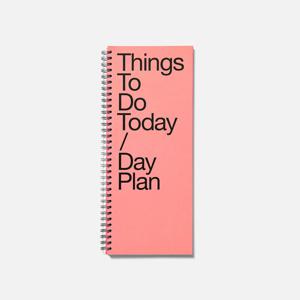 Things To Do Block 노트_No.3572_Crimson