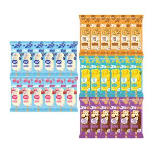 조이 아이스바 5종 30개 혼합 블루베리,스트로베리,그레인,망고크림,카카오