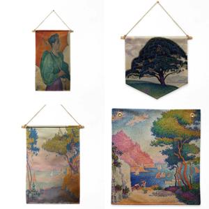 패브릭포스터 미술작품 월배너 가랜드 6size 21picture 폴 시냐크