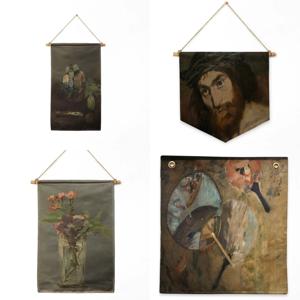 패브릭포스터 미술작품 월배너 가랜드 6size 50picture 에두아르 마네