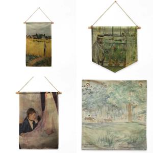 패브릭포스터 미술작품 월배너 가랜드 6size 21picture 베르트 모리조