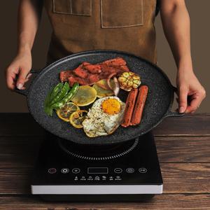 IH 그리들 논스틱 코팅 고기불판 솥뚜껑 삼겹살 구이팬