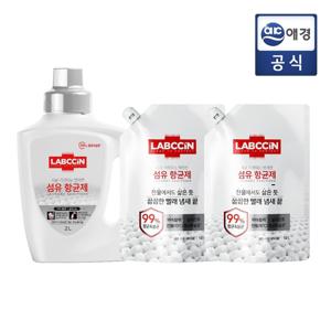 랩신 섬유항균제 용기 2L + 리필 1.2L 2개