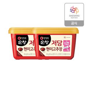 순창 저당 현미 고추장 500g x 2개