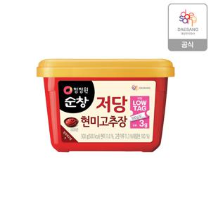순창 저당 현미 고추장 500g
