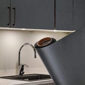 LX 인테리어필름 LG 시트지 무광 블랙 ES51 방문 싱크대 냉장고 리폼 20m