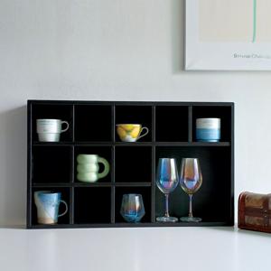 나만의 홈카페 원목 컵선반 컵진열장 컵보드