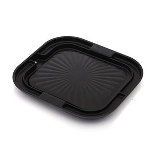 사각 1인용 고기불판 계란찜 삼겹살 불판 구이팬 30cm