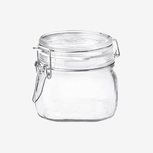 피도 밀폐용기 유리병 보틀 장아찌 과일청 용기 500ml 1P