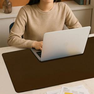 논슬립 가죽 데스크 매트 책상 패드 데스커 보호 덮개 깔개 깔판