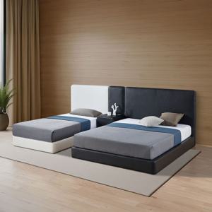 트윈 패밀리침대 이태리 가죽침대 - 맞춤제작, 국내제작