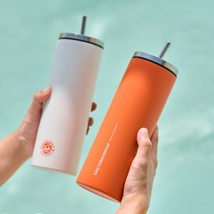 탠저린 슬릭 스텐 텀블러 보온보냉병 600ml 2color