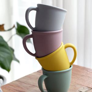 국산 실리콘 가벼운 머그컵 320ml 어린이 물컵 양치컵