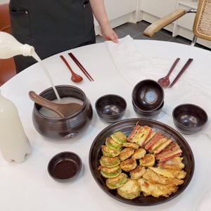 전통 술상세트 동동주잔 막걸리잔 한 잔 세트 8P