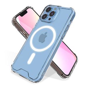 아이폰 13 프로 맥스 미니 무선충전 TPU 투명 맥세이프 케이스