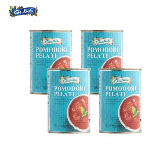 포모도리 필라티 400g X 4개 토마토홀 파스타소스