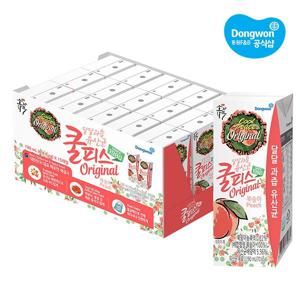쿨피스 음료 2종 190ml *15개 (복숭아/파인애플)
