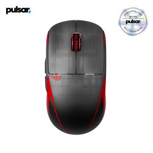 pulsar X2 CrazyLight T1 에디션 무선 게이밍 마우스 블랙 PX2CL112