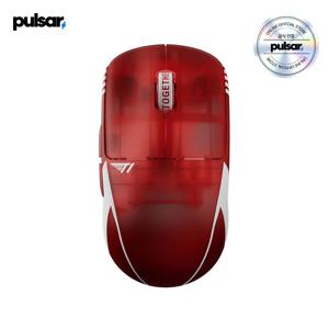 pulsar X2 CrazyLight T1 에디션 무선 게이밍 마우스 레드 PX2CL113