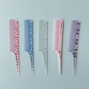 산리오 미니 일자 앞머리 꼬리빗 휴대용 5종