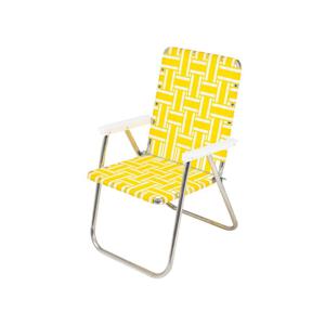 Lawn Chair USA론체어 클래식 Yellow & White DUW2828