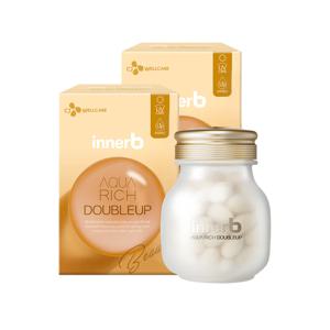 이너비 아쿠아리치더블업(600mg*56캡슐)*2박스 2개월분