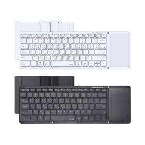 X-Folding XK905B 블루투스 접이식키보드 가죽커버 터치패드