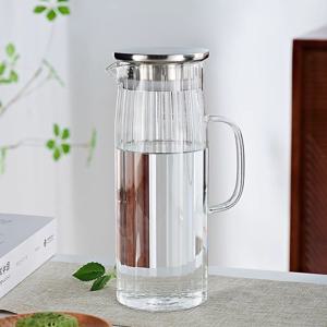 내열유리 냉장고 손잡이 물통 라인 물병 1.5L