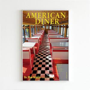 여름 바다 풍경 인테리어 포스터 액자 / 46 AMERICAN DINER