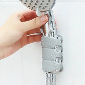 흡착 문어빨판 샤워기 거치대 욕실정리