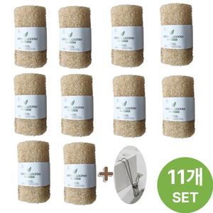 천연 수세미 루파 바게트 제로웨이스트 샵 친환경 설거지 입문용 10P