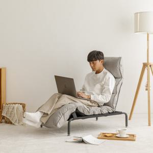 제로 바디레스트 좌식 리클라이너 1인 쇼파 - 인조가죽