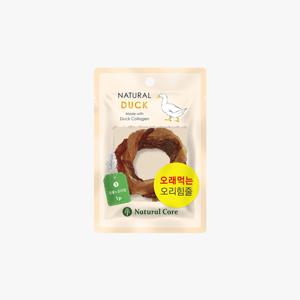 네츄럴덕 오리 힘줄&오리링 1P 강아지간식