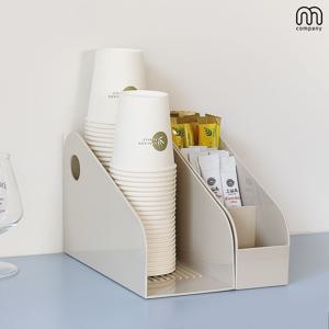 리오타 종이컵 홀더 커피 보관함 컵 디스펜서 미니 티백 정리함 정수기 수납함 홈카페 티박스