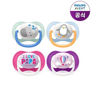 울트라에어노리개 6M코끼리/펭귄(2P)+18M 아빠/풍선(2P) /케이스포함