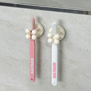 실리콘 칫솔꽂이 칫솔 걸이 거치대 다용도 홀더