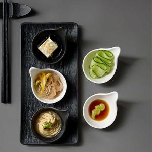 [해외] 심플 모던 세라믹 소스볼 세트 마요네즈 케찹 소스 그릇 4P 2colors