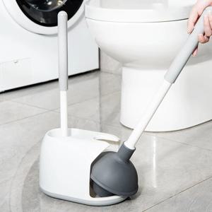 변기 클리너 2종 SET 욕실 화장실 청소솔 브러쉬 뚫어뻥 뚜러뻥 세트
