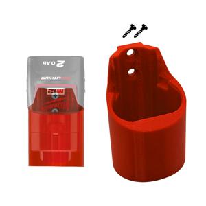 밀워키 12V 48-11-2420 2Ah 배터리 벽면 거치대 벽걸이형 긴 홀더